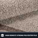 PURRUGS Dirt Trapping Door Mat 34" x 60", Non-Slip Machine Washable Entryway Rug, Entrance Mat, Indoor Front Door Mat, Super Absorbent Entry Rug for Muddy Shoes & Paws, Beige & Grayish Brown