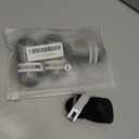 QUMY Dog Shoes for Small Dog, Puppy Dog Boots & Paw Protectors for Winter, Summer Hot Pavement, Waterproof in Rain Weather, Ourdoor Walking, Indoor Hardfloor with Anti Slip Rubber Soles Black Size 1