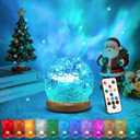 Christmas Gifts for Teens Girls Ocean Lamps for Bedroom,18-Color Teen Girl Gifts Trendy Stuff Mood Lighting,Dimmable Night Light Projector Lights for Bedroom,Remote Aesthetic Room Decor for Teen Girls (Green)