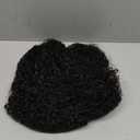 Youthfee 27 Drawstring Ponytail Deep Curly Heat Resistant Instant Clip Ponytail Extension Protective Style Afro Kinky Curly Hair Pieces for Women (27 Inch Black)