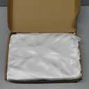 P Pothuiny 5 Pieces Satin Pintuck Duvet Cover Set, Silky Like Ivory White Pinch Pleat Duvet Cover King Size Luxury Bedding Set with Corner Ties, 2 Pillow Shams + 2 Pillowcases (No Comforter)
