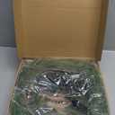 9FT Christmas Norfolk Pine Garland -1PCS, Artificial Pine Needles Garlands Faux Greenery Fake Garland for Holiday Fireplace,Table,Window,Stairs,Mante,Indoor Outdoor Decor