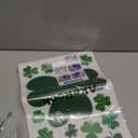 St Patricks Day Window Clings, 109 Pcs Shamrock Window Stickers for St Patricks Day Decorations