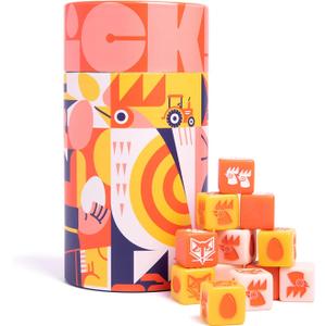 Keymaster Games Chicken! A Fast paced dice Game for Fun for Kids and Adults
