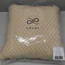 Loloi II Collection PLL0125 Ivory/Wheat 18'' x 18'' Cover w/Poly Pillow