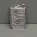 MOACOCK 100 Pack 1Lb Aluminum Mini Loaf Baking Pans, 6 x 3.5 x 2 Heavy Duty Disposable Loaf Pans, Thick Foil Bread Pans for Baking Holiday Treats Food Storage and Takeout