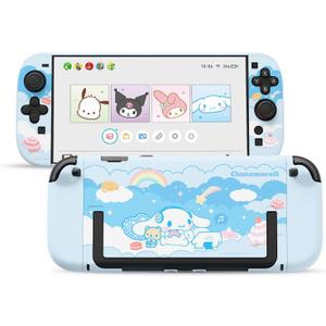 Protective Case Compatible with Switch 2 Model 2025, Hard PC Dockable Scratch&Shock Protection Cover Designed for Switch 2025 - DEG