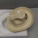 Hanging Wall planters for Indoor Plants, Ceramic Cowboy Wall vases for Flowers, for Bathroom, Living Room, Office, and Home Decor. Medium (White)