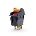 Rocker Switch 7/8 X 1-1/2 DPST 0808-116K Compatible with Crescor