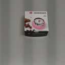 Zassenhaus Magnetic Retro Kitchen Timer, Classic Mechanical Cooking Timer (Pink) (2.75-Inch)