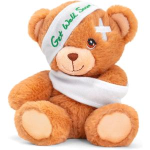 Deluxe Paws Eco Plush Special Occasions, 100% Recycled | (Get Well Soon)