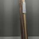 LazBlinds Cordless Bamboo Roman Shades, Privacy Blinds for Interior Windows, Room Darkening Roll Up Bamboo Blinds for Home & Patio, 42.5" W x 64" H, Highfield Teak