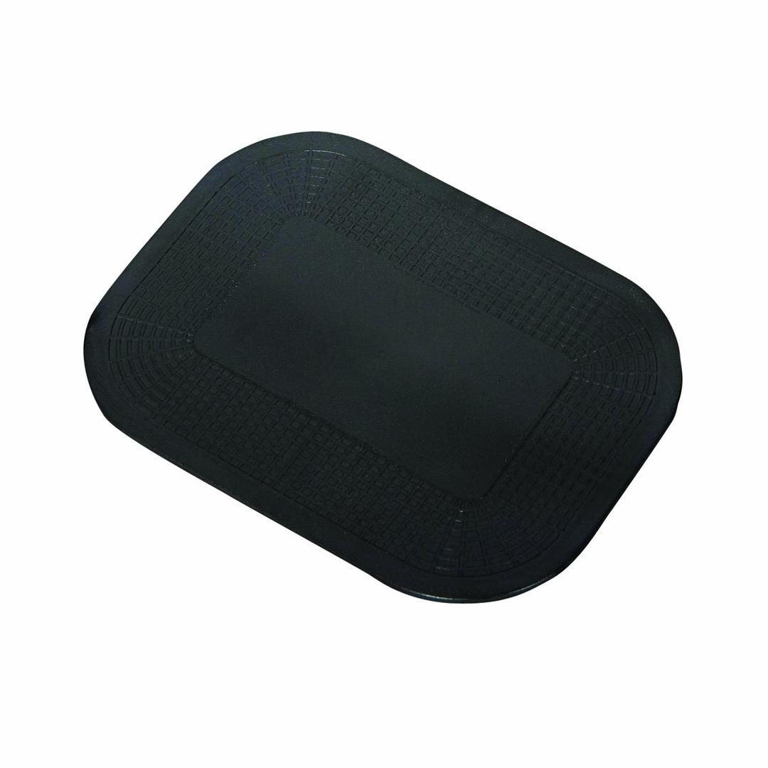 Dycem 50-1592BLK Non-Slip Rectangular Pad, 15" x 18", Black