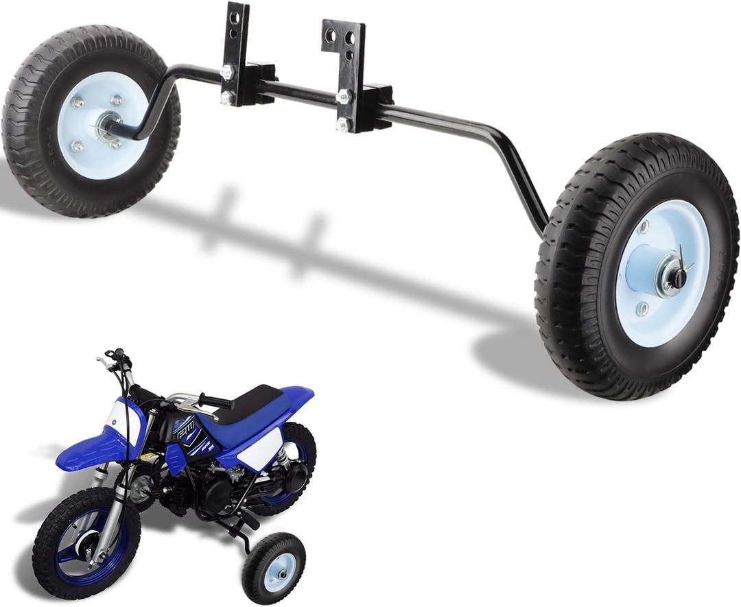 Dirt Bike Training Wheels Compatible with Honda XR50 CRF50 Z50 Z50R, Razor MX125 MX350 MX400 MX500, Yamaha PW50 TTR50, and Most 50CC 49cc Kids' Dirt Bike, Easy to Install