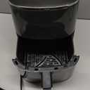 OLIXIS Air Fryer 6 Quart with Window Square Air Fryer 12-in-1 Air Fry, Roast, Reheat, Dehydrate, Bake, Steam, Fries, Custard, Chicken, Wings, Sea Food, Vegetabels,400F Grey