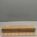 LazBlinds No Tools No Drill Cordless Bamboo Roman Shades, Light Filtering Window Treatment, Roll Up Bamboo Blinds for Windows 22'' W x 64'' H, Natural 306