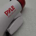Pyle 20W Megaphone Bullhorn - 5.4'' x 8.6'' Portable Megaphone, Projection Range Up to 800 Sq. Yards, Voice Talking & Siren Alert, Shoulder Strap, Battery Operated, (White)