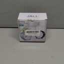 Analog Alarm Clock, 4 inch Super Silent Non Ticking Small Clock with Night Light, Battery Operated, Simple Design, Old Fashioned Style Black Decor, for Bedroom, Bedside, Desk, Adult, Kid, Gift, Black