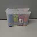 2 x 4PCS Free Throwing Parachute, Outdoor Toss It Up Flying Toys for Kids, No Assemble or Batteries Required