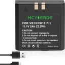 VB18 2000mAh Rechargeable Replacement Battery for Godox V860/V850/V850II/V860II Series Speedlite Flash