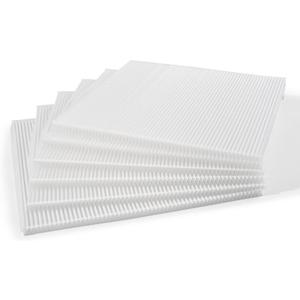 8 Pack Replaceable Filter Media for 20x25x1 MERV 8