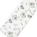 Seiritex Table Top Ironing Board Cover 12 x 32 inch, 3 Layers Small Iron Board Cover, Heat Reflective Thick Padding with Elasticized Edges (White)