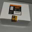 BESTTEN 20 Pack Single Pole Decorator Wall Light Switch with Wallplate, 15A 120/277V, On/Off Rocker Paddle Interrupter, UL Listed, White