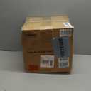 13x6.50-6 Flat Free Lawn Mower Tire and Wheel, Solid Smooth Zero Turn Mower Front Tire Assembly, with 3/4" & 5/8" Bearing, 4"-6.5" Centered Hub, Compatible with Lawnmower Garden Tractor, 2 Pack