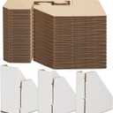 Zipcase 120 Pack Adjustable Cardboard Corner Protectors, Fit 1,1.5 and 2.2 Frames, Corner Protectors for Shipping, Cardboard Packing Corner, Packaging Edge Protector, Cardboard Shipping Corners