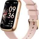Health Fitness Tracker for Men Women: Smart Watch with 24H Heart Rate Monitor Blood Oxygen Sleep Tracker Calorie Step Counter 5ATM Waterproof Fitness Activity Trackers Compatible with iPhone Android (1.47)