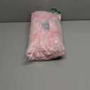 JKMBN Coquette Pink Bow Throw Blanket,Personalized Initial M Soft Fluffy Cozy Flannel Blanket,Monogrammed Gifts for Daughter Women Teen Girls,Customized Blanket for Bedding Bedroom Office,50x60 Inches