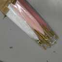 SeptCat 9 Pcs 45" Pampas Grass Tall Pink White Decor Faux Dried Fluffy Fake Long Light Pink Pompas Artificial Pompous Stems Bouquet Flower Vase Filler Home Wedding Room Wall Decoration