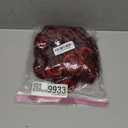 Curly Wig for Black Women Short Afro Wigs with Bangs Soft Big Bouncy Fluffy Kinky Curls wig for Women Heat Resistant Red Afro Wig Cosply (Red, 14Inch)