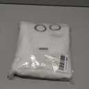 PI Ivory Sheer Curtains Panels,Eyelets Airy Voile Window Draperies 2 Panels for Doorway/Patio(W52 X L90, Ivory)