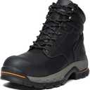 Timberland PRO Men's Stockdale 6 Inch Alloy Safety Toe Gripmax Industrial Slip Resistant Boot (5.5, Black Raptek-2024 New)