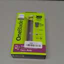 Philips Norelco OneBlade Pro 360 Face + Body Electric Shaver, Beard Trimmer and Groomer, with 360 Blade Technology, 14-Length Precision Comb, Body Kit, Soft Pouch, Model QP6542/70 (Black/Lime Green)
