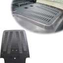 HECASA Aluminum Alloy Vented Hood Louver Kit Compatible with 2003-2006 Jeep Wrangler TJ/LJ