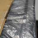 Fire Beauty Fireplace Screen with Magnetic Doors, Handcrafted Wrought Iron Classical Scroll Durable Metal Mesh, Decorative Free Standing Fireplace Spark Guard- Black