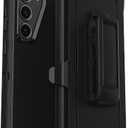 Defender Case Compatible with Samsung Galaxy S23 5G Screenless Case with Port Protection and Belt Clip Black