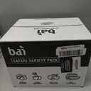 Bai Flavors Variety Pack, Antioxidant Infused Water Beverage, with Vitamin C and No Artificial Sweeteners, 18 fl oz bottles, 12 pack,Best By AUG 24,2025 
