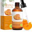 6 x Organic Pumpkin Seed Oil: Moisturing Dry Damaged Hair Hair Growth and Scalp Repair for all Hair Types 50ml