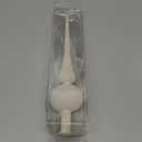 Sumind 11 Inch Beige Velvet Finial Christmas Tree Topper Vintage Spherical Tree Topper Velvet Finial Mid Century Christmas Ornament for Home Xmas Holiday Party Decorations