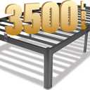 yookare Twin Platform Bed Frame,14" Heavy Duty Metal Mattress Foundation, Rounded Safety Corners & Recessed Legs,Mattress Retainers,Easy Assembly,Noise Free Steel Slat Support,No Box Spring Needed