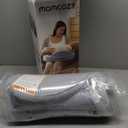 Momcozy Innovative Safety Guard Nursing Pillow - Firm & Springy Memory Foam - Stable, Ergonomic Support & Comfort - Wider Breastfeeding Cushion, Adjustable, Removable Cover, Baby Safety Certified (CozyLite, Cozylite -Grey)