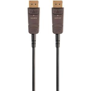 Monoprice DisplayPort Cable - 32.4Gbps, 8K@30Hz, 5K@60Hz, 4K@120Hz, Fiber Optic, AOC, 50 feet - SlimRun AV Series