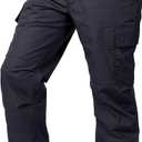 LAPG Men's Core Cargo Tactical Pants, Stretch Waistband, Lightweight & Durable Ripstop CCW Cargo Pants for Men (30W x 30L, Navy)