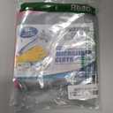 Airlab Glass Polishing Cloth Streak Free Miracle Microfiber Cleaning Cloth Lint Free Cleaning Rags for Glasses Kitchen Dish Mirrors Easy Clean, Pack of 6, 12" x 12", Silver-Pink