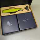 Norelco Philips OneBlade 360 Hybrid Face, Electric Beard Trimmer and Shaver, with 360 Blade Technology, 1x 360 Blade for Face, 5in1 Adjustable Comb, Model QP2724/90 (Black & Lime Green)