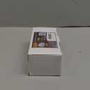 BESTTEN Keyed Entry Door Knob with Lock, Interior and Exterior Door Lock, Standard Ball, Satin Nickel