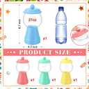 Thyle 4 Pcsterra Cotta Candy Jar Ceramic with Lid for Party, Macaron